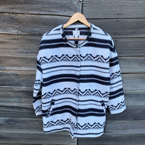 Stitchfix Aztec Wool Blend Cozy Jacket - Picture 4 of 13